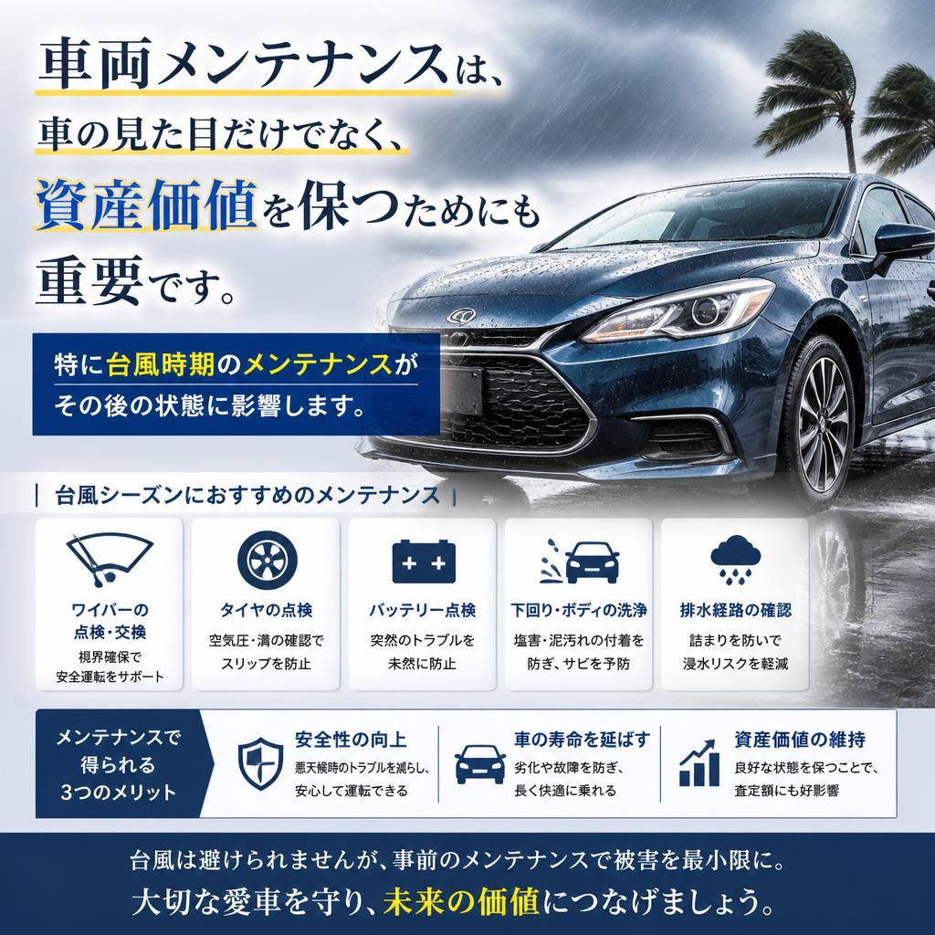 メンテナンスの重要性