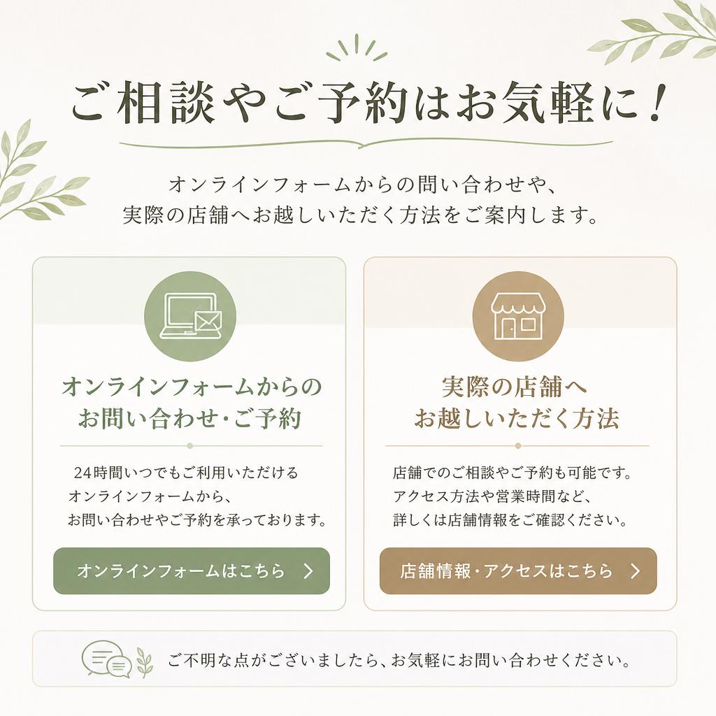 7. お問い合わせ・ご予約